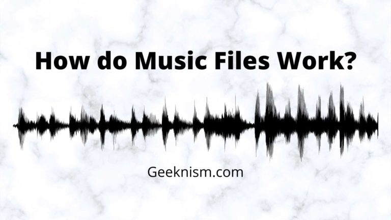 How do music files work