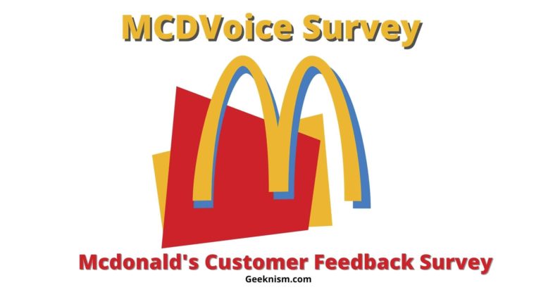 Mcdvoice Con – McDonald’s Customer Survey on mcdvoice.com Feedback