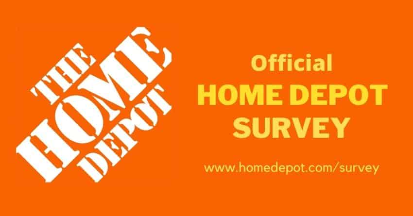www.homedepot.com/survey
