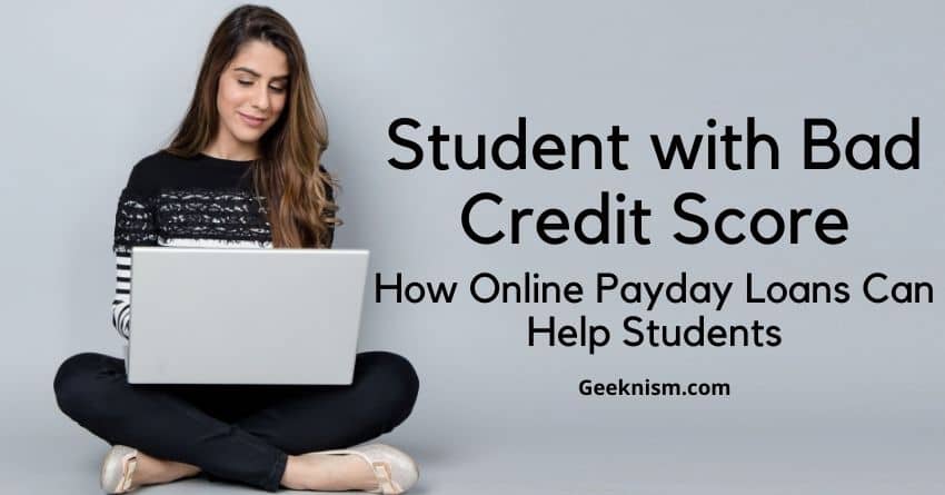 Student With Bad Credit Score