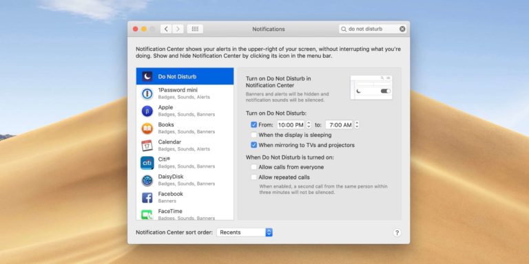 Do not Disturb Not Working on Mac macOS Big Sur [FIX]